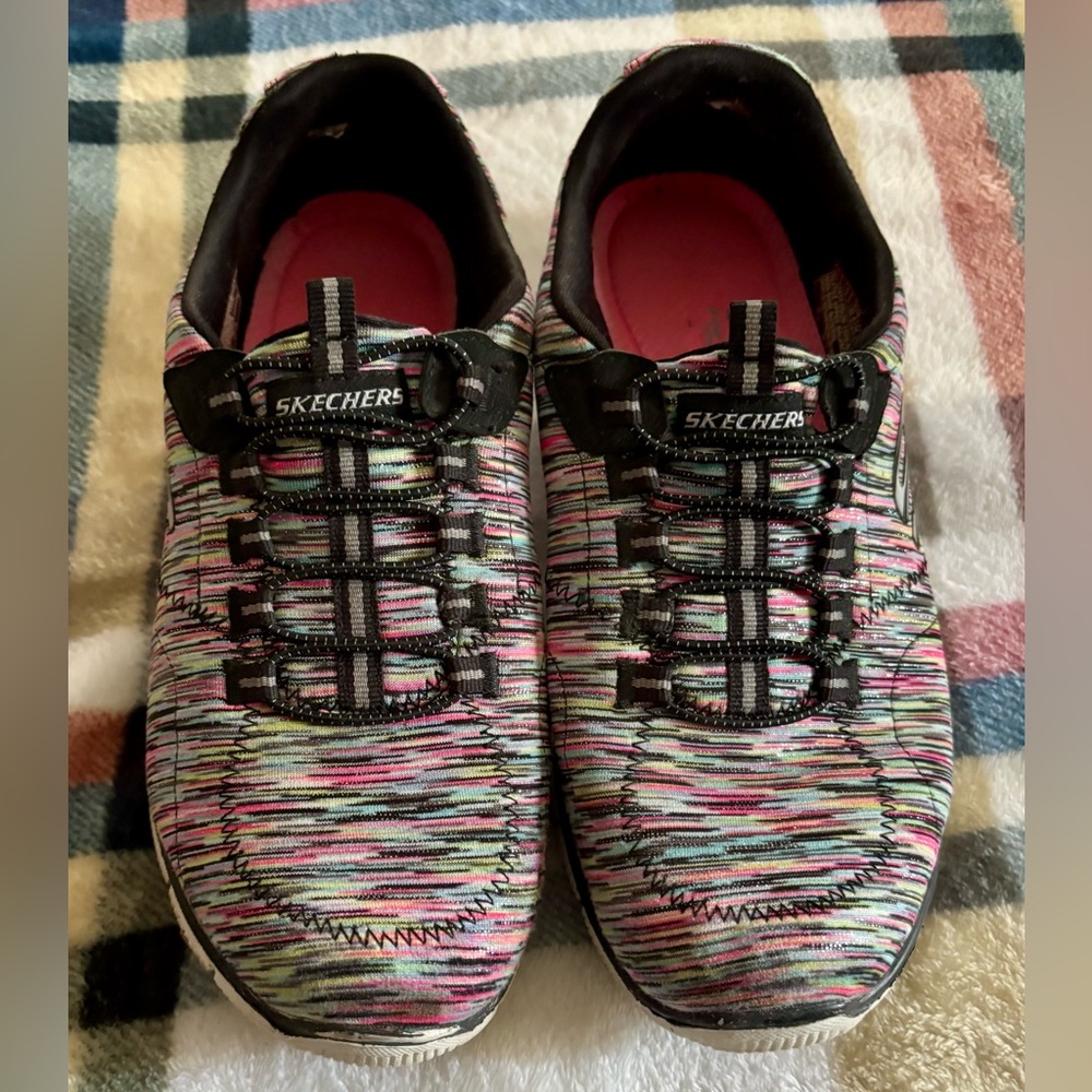 Skechers Colorful Sneakers 8.5
